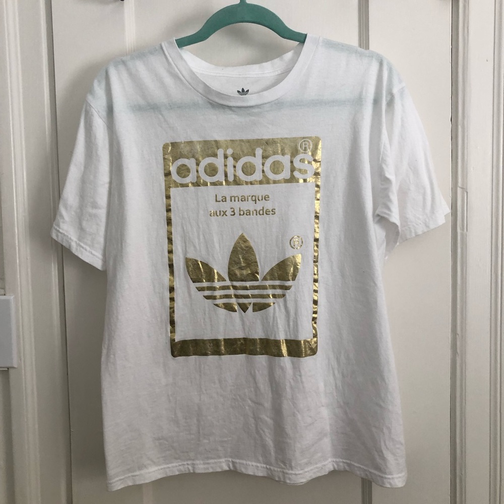 Adidas T-shirt youth kids boys girls Sz XL